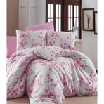 Gökyıldız Derosa Pembe Ranforce 200 x 220 cm Çift Kişilik Nevresim Takımı