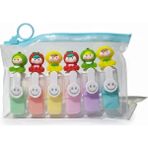 Gökyüzü Işığı Sevimli Figür Başlıklı Mini Fosforlu Keçeli Kalem-6lı SET-FOSFOR08 - 1 Adet - Çok Renkli