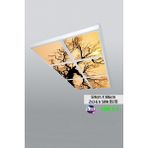 Gökyüzü Panel 124 cm x 186 cm -ALTILI- Led-Sıva ÜSTÜ-324 Watt-Kasap LED Aydınlatma-Avize Modelleri-Led Işık - Beyaz