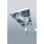Gökyüzü Panel 124Cm X 186Cm-Altılı- Led-Sıva Üstü-324 Watt-Yatak Odası Led Aydınlatma-Avize Modelleri