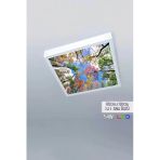 Gökyüzü Panel 1X1-Tekli-60X60-Tavana Yapışık Led Panel-54W-Sıva Üstü Led-Kolay Montaj-Sonbahar-- Led