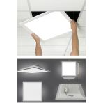 Gökyüzü Panel 60X60 Led Panel, Gerçek 45Watt, Sıva Altı Taş Yünü Asma Tavan Için Uygundur, 6500Kelvin Beyaz Renk