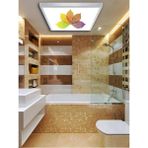 Gökyüzü Panel Banyo AVIZE-30CMX30CM-24W-LED-ARMATÜR-WC-AYDINLATMA-DESENLI-PANEL-BANYO-LED-SU Almaz LED Lamba - Beyaz