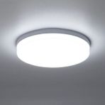 Gökyüzü Panel Banyo Yuvarlak Avize 25WATT-30 cm x 30 cm Lüks LED Aydınlatma, Lüks Yuvarlak Banyo Avize - Beyaz - 1