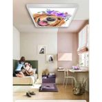 Gökyüzü Panel ÇOCUK-ODASI-AVIZE-60 x 60-54W-LED-ARMATÜR-GENÇ-ODASI-AVIZE-DESENLI-PANEL-EN-ŞIK-ÇOCUK-ODASI-LED-LAMBA - Beyaz - 1