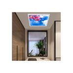 Gökyüzü Panel Ev Koridor 54Watt-Büyük Boy 60X60 -Led Avize- Tavan Aydınlatma Lambası-Tavana Yapışık Model
