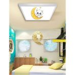Gökyüzü Panel Genç Odası AVIZE-60 cm x 60 cm -54WATT-LED-6500 Kelvin (Beyaz)-Hepsiburada Tekli Avize,trend Avize Tasarım - 1