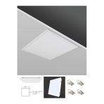 Gökyüzü Panel Gömme Led Armatur, Alçıpen Tavan 60X60 Led Panel, Sıva Üstü 54Watt Led Panel, Beyaz Işık 6500K-Beyaz