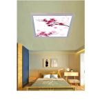 Gökyüzü Panel Kiraz Dalı Led Lamba- Tavana Model -Kolay Montaj Avize- 54W Aydınlatma- Mercek Led