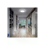 Gökyüzü Panel Lüks Yuvarlak Avize 25Watt-30Cm X 30Cm Lüks Led Aydınlatma, Lüks Yuvarlak Koridor-Hol Avize