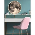 Gökyüzü Panel Moon LED Aplik 30 cm Çap LED 25WATT LED Duvar Aplikleri Yatak Odası Aplik Yatak Başı Aplik Genç - Beyaz - 1