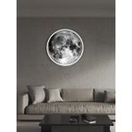Gökyüzü Panel Moon LED Aplik, 30 cm Çap, LED 25WATT, Modern,duvar Aplik,yatak Odası Aplik, Duvar Lambası, LED Aplik - Beyaz - 1
