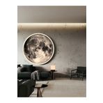 Gökyüzü Panel New-Moon, Modern Aplik, 30Cm Led 25Watt, Led Duvar Aplikleri, Yatak Odası Aplik, Yatak Başı Aplik
