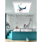 Gökyüzü Panel Rock Man Ledli AVIZE-60 x 60 LED Panel Tasarım Kare LED AVIZE-60W-6500K- Genç Işıklandırma - Beyaz - 1