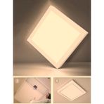 Gökyüzü Panel Sıva Üstü 60 cm x 60 cm LED Panel, Yatak Odası Avize, 60 x 60 LED Avize, 60 Watt, Homojen Gün Işığı 4000K - Beyaz - 1