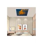 Gökyüzü Panel Yatak Odası 54Watt Led Işık-60Cmx60cm Kare Avize-Led Salon Avize-Tavana Yapışık-Kolay Montaj Avize