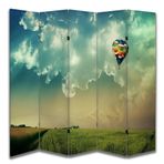 Gökyüzü Tasarımlı Özel Tasarım Paravan Room Divider 180 x 200 cm