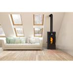 GOLD 12 KW KUZİNE / MANUEL PELET VE ODUN SOBASI / BABA'S STOVE