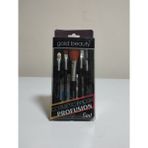 Gold Beauty 5 İn 1 Profesyonel Makyaj Fırça Seti