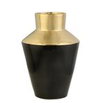 Gold Black Seramik Vazo