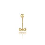 Gold Bubble Altın Göbek Piercing