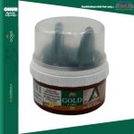Gold Care Balmumu Katkılı Krem Ayakkabı Boyası (200 Gr) - Açık Kahverengi