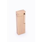 Gold Çizgi Detaylı Soft Flame Metal Çakmak - TR7218