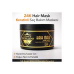 GOLD EXCELLENT 24K Hair Mask Keratinli Saç Bakım Maskesi – Yoğun Onarım & Parlaklık Hair Mask