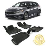 Gold Ford Focus 4 2015-2020 3d Havuzlu Paspas