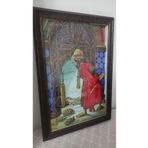 Gold Garden Rölyef Kaplumbağa terbiyecisi Tablo Kahve 70 x 63