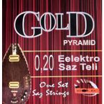 Gold GE20S Elektro Saz Teli Siyah 0.20