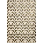 Gold Geometrik Pamuk Makinada Yıkanabilir Kaymaz Taban Dijital Makine Baskı Salon Halı-I-Gm_Pera-13317GL-300x400