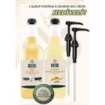 Gold Gull Vanilya & Beyaz Çikolata Aromalı Kahve & Meyve Şurubu 2 x 700 ml - 1 Adet - Cafe Crema