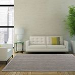 Gold Home Collection Kaydırmaz Hasır Halı Gri