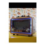 gold honey Nostaljik Bluetoothlu Usb / Sd / Radyo Müzik Kutusu