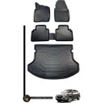 Gold Hyundai IX35 2010-2015 3D Havuzlu Paspas + Bagaj Havuzu Araca Özel Dolcex Kauçuk Set - Siyah