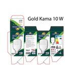 Gold Kama 10W Led Ampul E27 Duy Enerji Tasaruflu Beyaz Işık Led Ampul Gm-10T