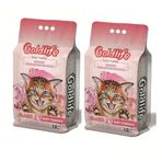 Gold Life Premium Bebe Pudralı 2x10 lt Kedi Kumu
