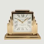 Gold Metal Kare Masa Saati 9 * 26 * 20 cm