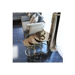 Gold Metal Zigon Sehpa Bronz Ayna