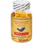 Gold Natural Omega 3-6-9 1000 mg 100 Kapsül Balık Yağı