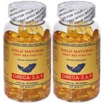 Gold Natural Omega 3-6-9 1000 mg 2x200 Kapsül Balık Yağı