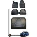 Gold Opel Combo E 2019-2024 3D Havuzlu Paspas + Bagaj Havuzu Araca Özel Dolcex Kauçuk Set - Siyah