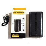 Gold Orion OR-TYN82 Güneş Enerjili Pil Şarj Cihazı, 1200mA, Solar Şarj Aleti