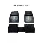 Gold Oto Aksesuar Audi A3 Hatchback 2006-2012 Eko 3D Marsa Siyah Oto Paspas