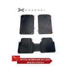 Gold Oto Aksesuar Renault Fluence 2010-2016 4D Vera 100 Kauçuk Desenli Paspas