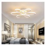 Gold Papatya Ø60CM 3000K Işık Rengi, Kuamndalı LED Tavan Lambası,oval Avize,modern Aydınlatma,dekoratif Işık