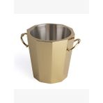 Gold Paslanmaz Çelik Dekoratif Buz Kovası 24 cm
