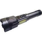 Gold-Police GP-282 Uzun Menzilli Güçlü Şarjlı 10000 Lümen El Feneri 11 Mod Çakar Işıklı Kırmızı-Mavi-Yeşil LED - Lisinya