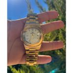 Gold Power Patek Philippe Model Çelik Lüks Kordon Erkek Kol Saati - Altın